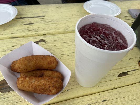 Croquettas y Tinto de Verano