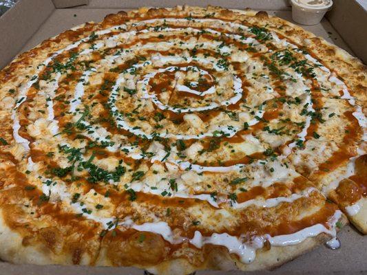 Buffalo Chicken Pizza!