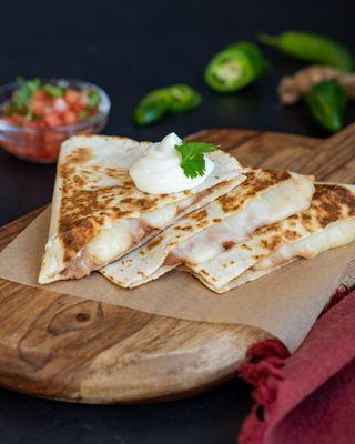 Refried Beans Quesadillas