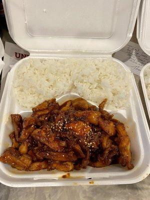 Chicken bulgogi