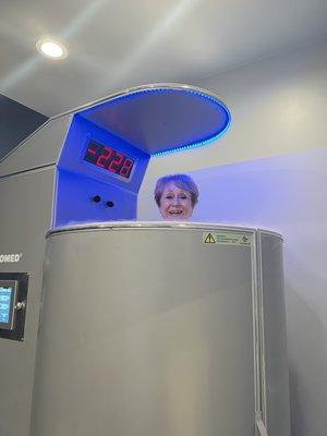 More cryotherapy