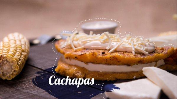 Cachapa con queso ¡Nos encanta!