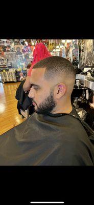 High bald fade