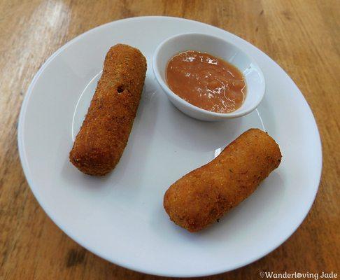 Croquetas con Salsa Cuba