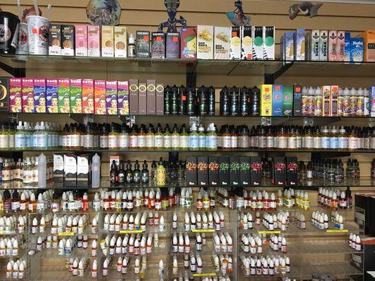 Huge selection of ejuice