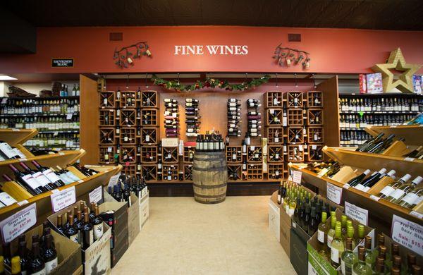 Check out our selection of high end wines.