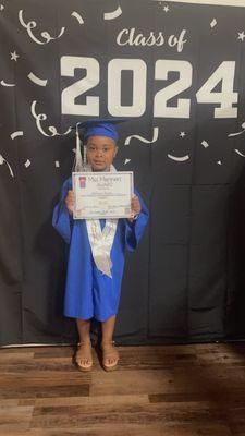 Class of 2024 Pre-K Graduate!