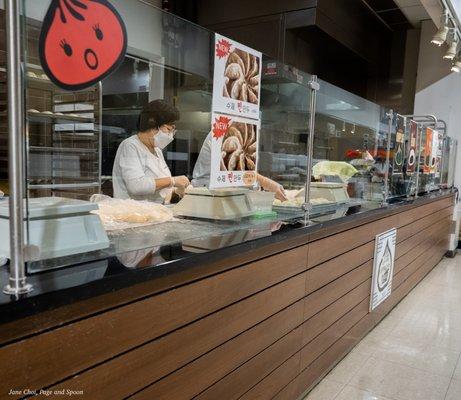 Dumpling stall