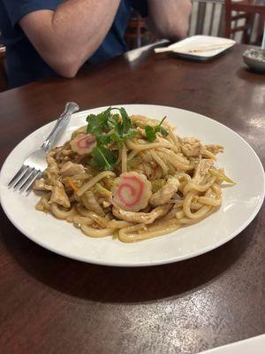 Yaki Udon with chicken