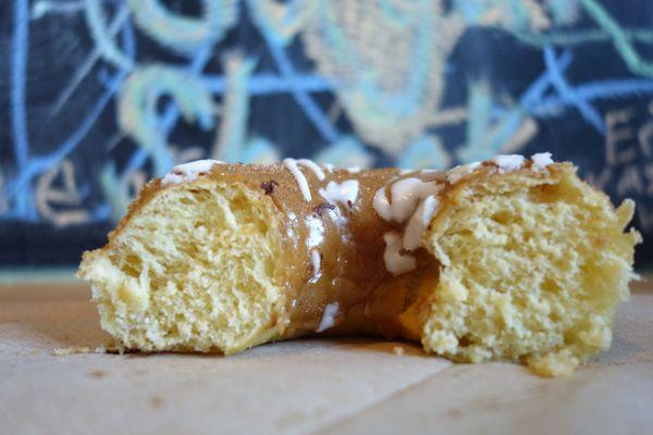 Vegan Maple French Toast Donut 10/28/17 @endoedibles on Instagram for more