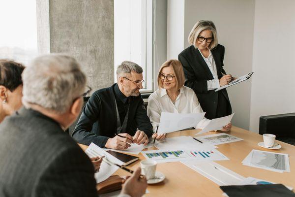 Board Room Meeting