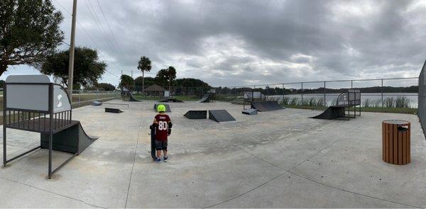 Skate park on Naval Station Mayport