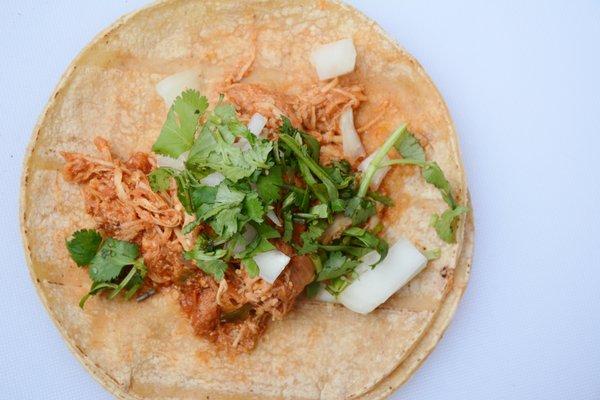 Shredded Chicken Taco