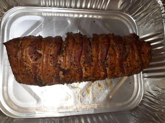 Bacon Wrapped Pork Tenderloin