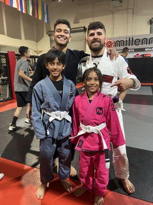 With Coaches Ian & Kai