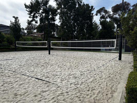 Volleyball court!