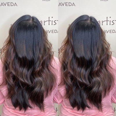 Chocolate balayage