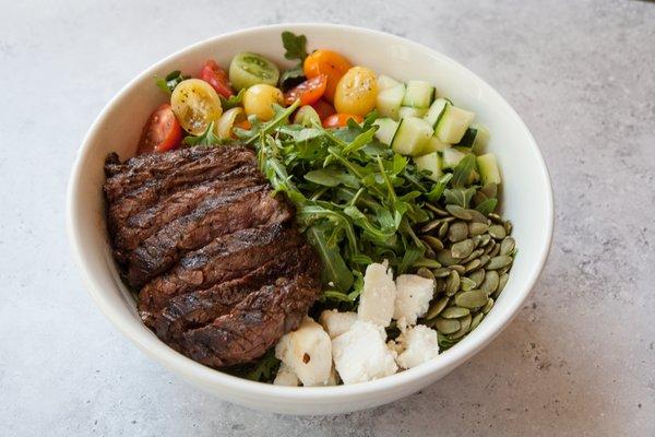 Heirloom Tomato & Steak Salad