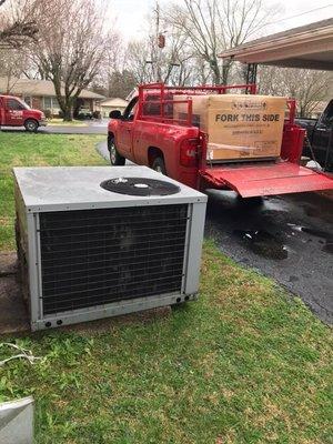 Selling and installing HVAC