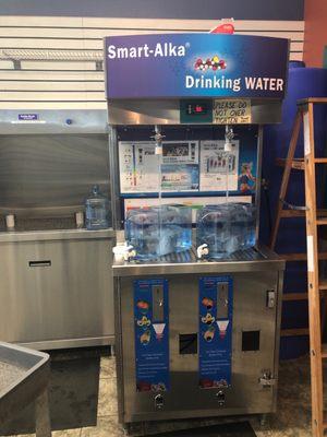 Alkaline water dispenser