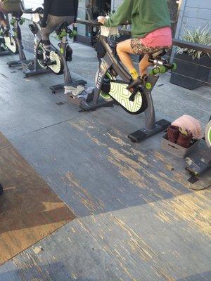 Outdoor Spin Classes