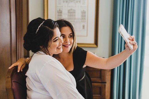 Selfies with my brides is always a most