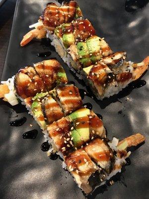 Crazy Dragon Rolls - Dinner