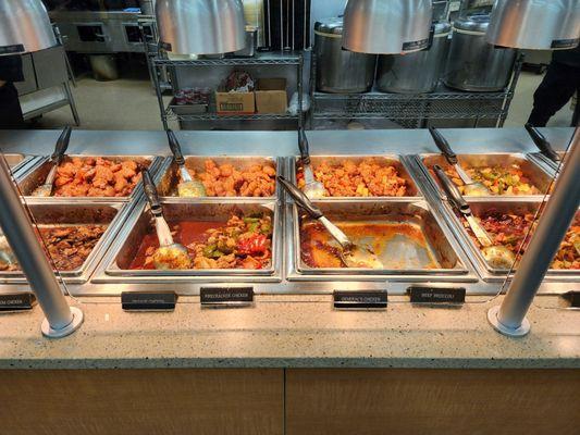 Chinese food counter