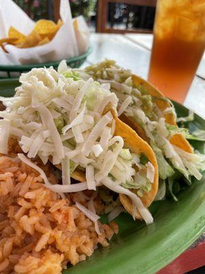 Crispy Chicken Tacos!