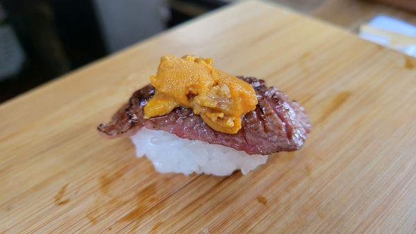 Wagyu & Uni