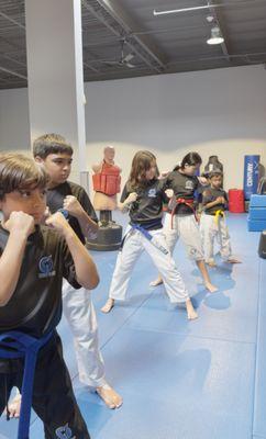 Focused and fun at Martial arts in Syosset location.