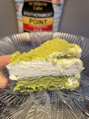 Matcha Double Frommage Cheesecake