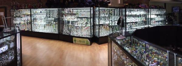 Glass selection.