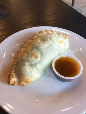 locally made Caba empanadas