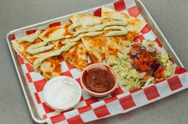 Quesadilla with chicken