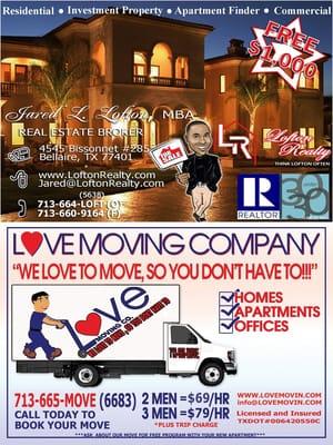 Ask about our "Move 4 FREE' program when you Lease a new Apartment.