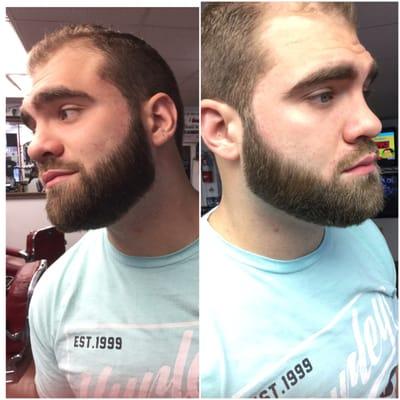 Basic cut with beard trim