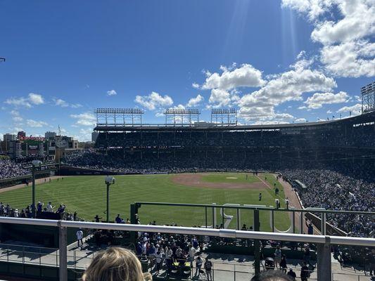 Wrigley Field View