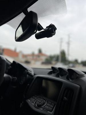 370z Front & rear BlackVue dash cam.