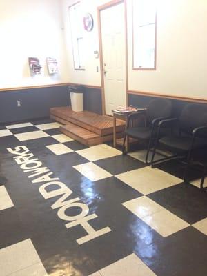 Another angle of the waiting room