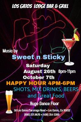 Sweet n Sticky Band, Classic Rock & blues