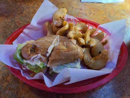 The Shrimp Po Boy.