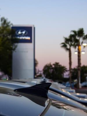 Sunset at Earnhardt Hyundai Avondale