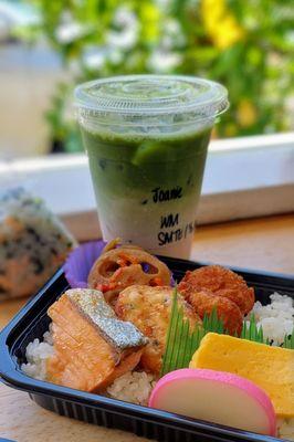 Bento $10 - the perfect lunch for the rice lover