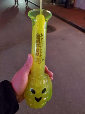 Large hand grenade