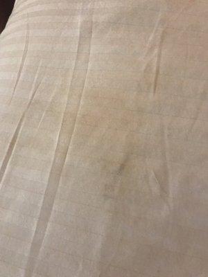 Stain on the comforter