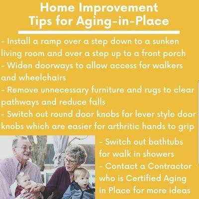 My life in OT allows me to help elderly clients find the safest homes, and to adapt them so they can age in place!

Message me for advice