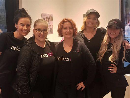 Deka Lash Artists:  Hannah, Olivia, Shallyn, Tiffanie H & Kacie!