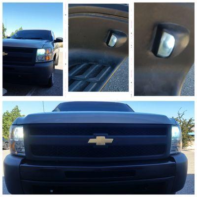 2012 Chevy Silverado 5K Kit with LED License Plate Lights