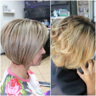 Kolor and Haircut by Colorist Yoana